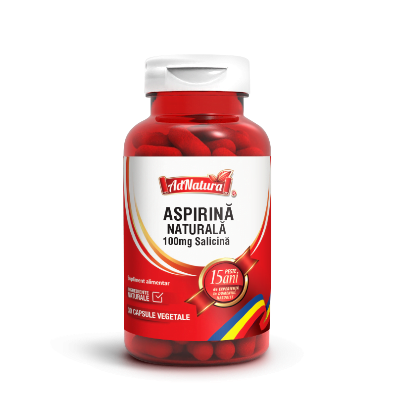Aspirină Naturală - 100 mg Salicină