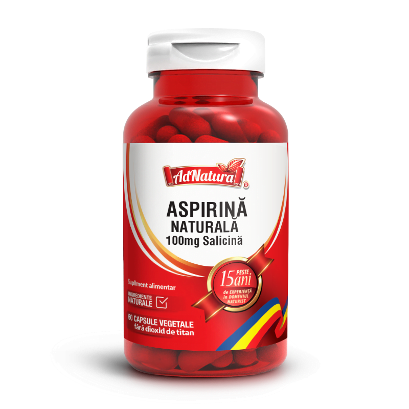 Aspirină Naturală - 100 mg Salicină