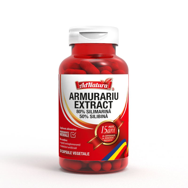 Armurariu Extract 80% Silimarină 50% Silibină
