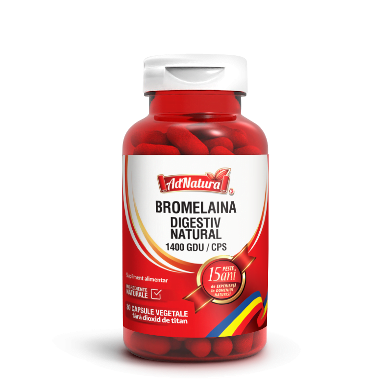 Bromelaină Digestiv Natural 1400 GDU