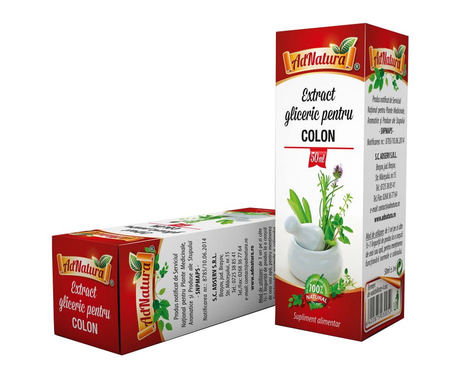 Extract Gliceric pentru Colon