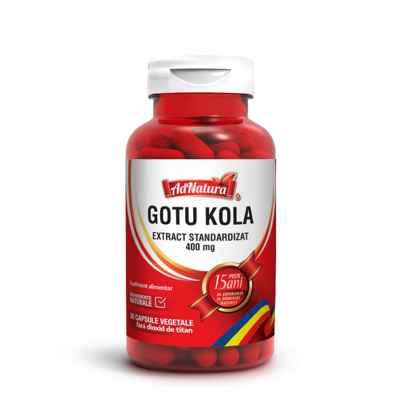 Gotu Kola Extract Standardizat 400mg