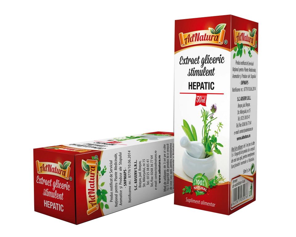 Extract Gliceric Stimulent hepatic