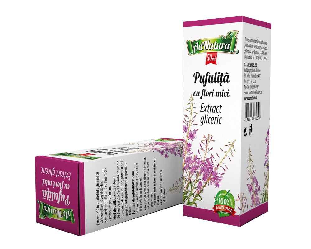 Extract Gliceric Pufuliță cu flori mici
