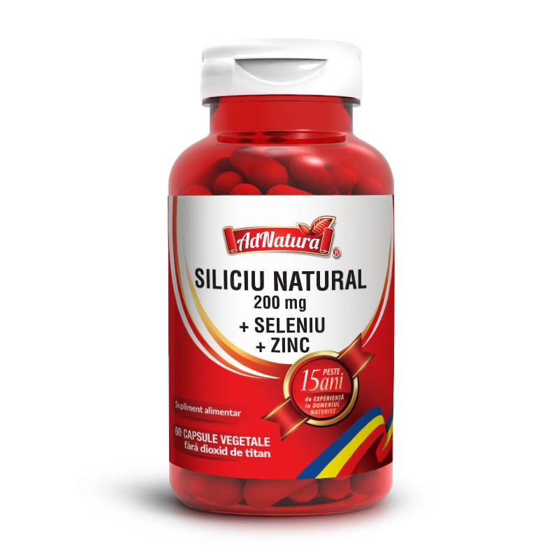 Siliciu Natural 200mg