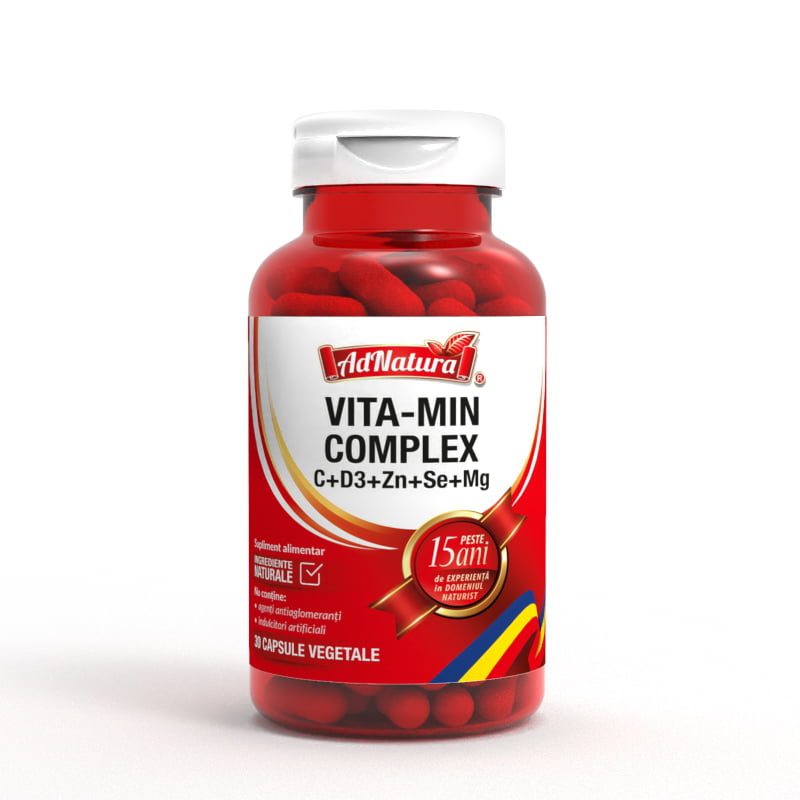 Vita-Min Complex C+D3+Zn+Se+Mg