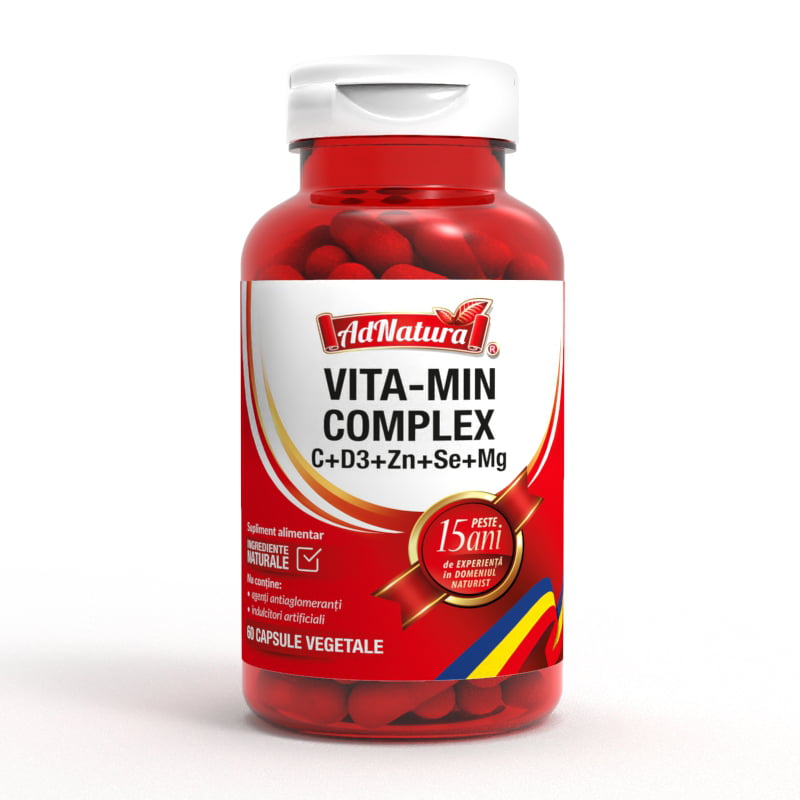 Vita-Min Complex C+D3+Zn+Se+Mg